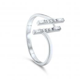 0.16 ct. Diamant Ring im Trend Design